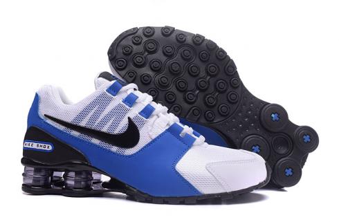 Nike Air Shox Avenue 802 White Blue Black Men Shoes - Febshoe