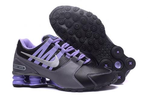 Nike Air Shox Avenue 803 black ash purple women Shoes - Febshoe