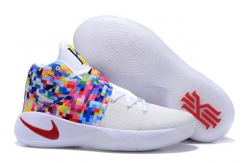 Nike Kyrie 2 II EP Effect Men Shoes White Red White Multi Color 820537 -  Febshoe