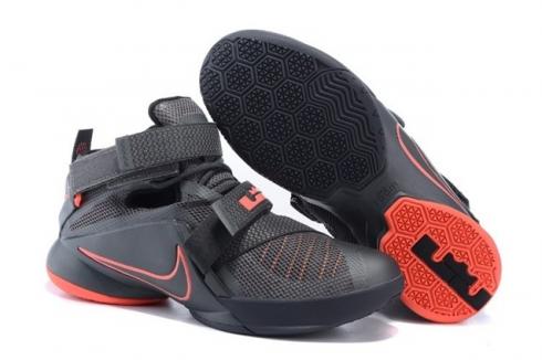 Nike Lebron Soldier IX 9 PRM EP Dark Grey LBJ Men Basketball Shoes  749491-008 - Febshoe
