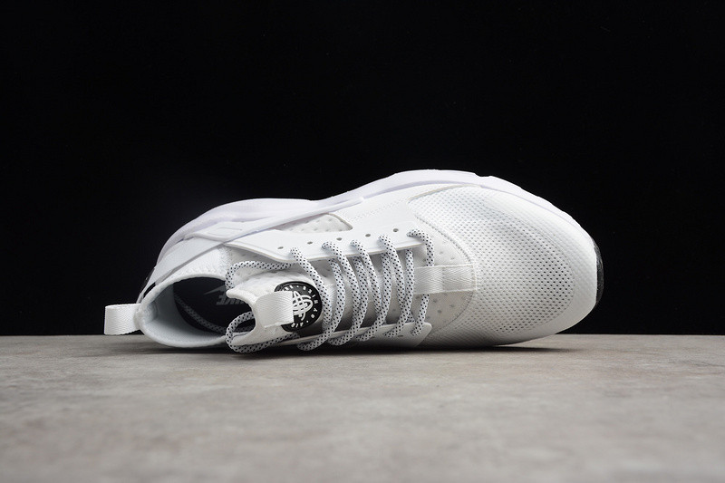 Nike Air Huarache Run Ultra Hvid Sort White Running Shoes 819685-102 -  Febshoe