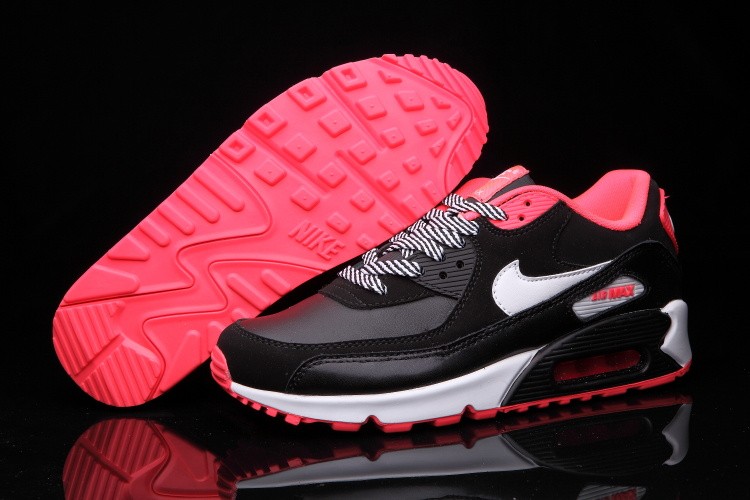 Nike Air Max 90 Essential Black White Pink 345017-064 - Febshoe