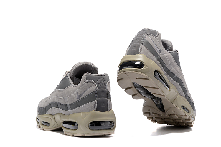 Nike Air Max 95 Essential Light Taupe Dark Grey Men Shoes 749766 - Febshoe