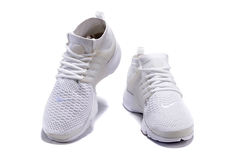 Nike Air Presto Flyknit Ultra Triple White Men Women Shoes Limited Edition  835570-100 - Febshoe
