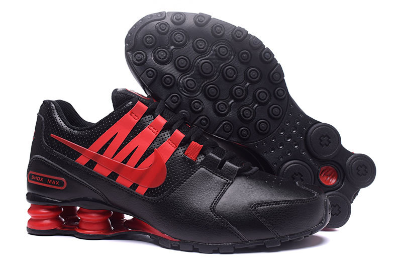 Nike Air Shox Avenue 803 black red men Shoes - Febshoe