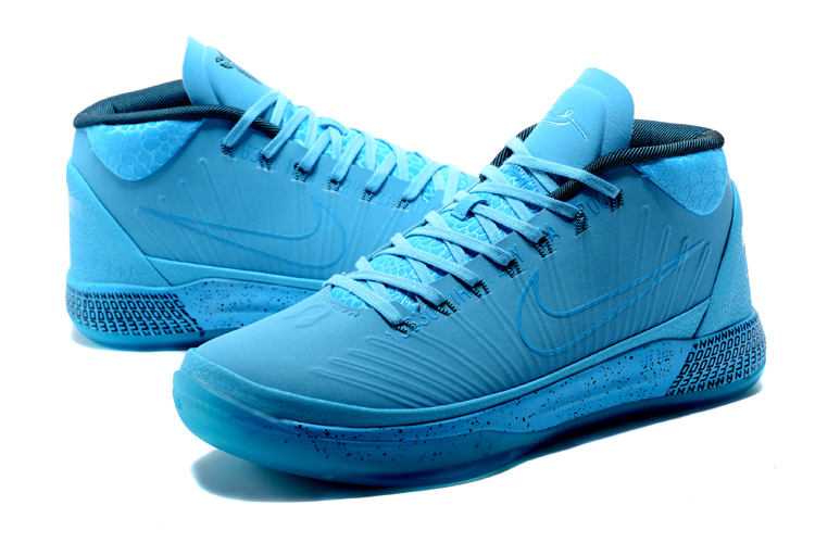 Nike Zoom Kobe XIII 13 ZK 13 Men Basketball Shoes Sky Blue All Black -  Febshoe