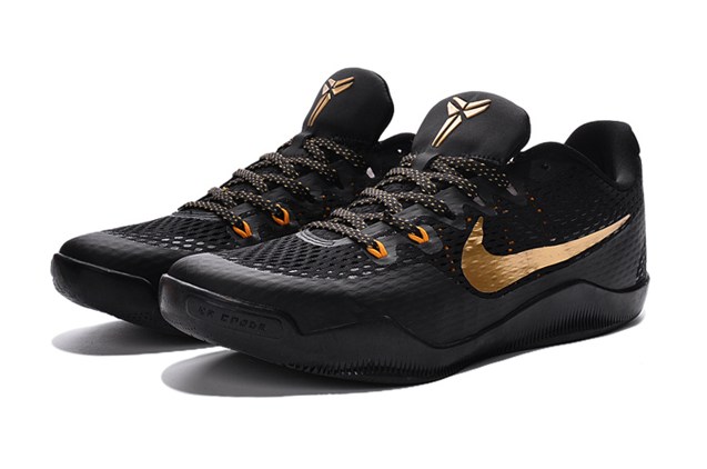Nike Kobe XI EP 11 Low Men Basketball Shoes EM Black Gold 836184 - Febshoe
