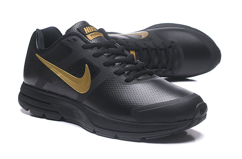 Nike Air Zoom Pegasus 30 Black Gold Mens Running Shoes 599206-081 - Febshoe